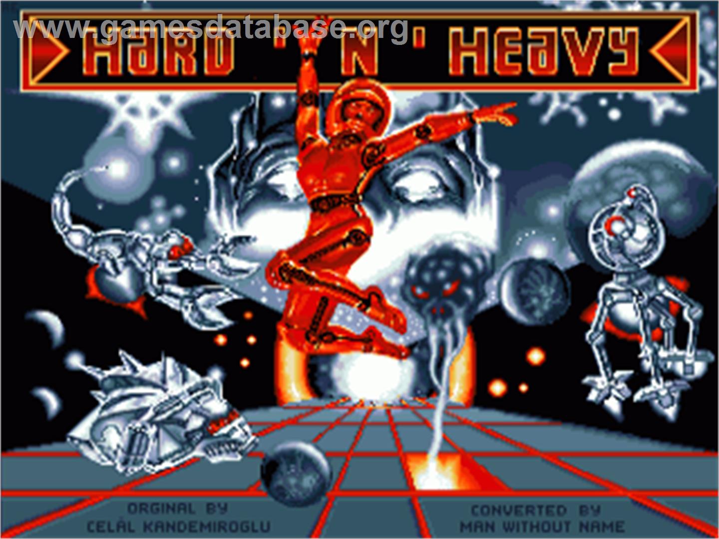Hard 'n Heavy - Commodore Amiga - Artwork - Title Screen