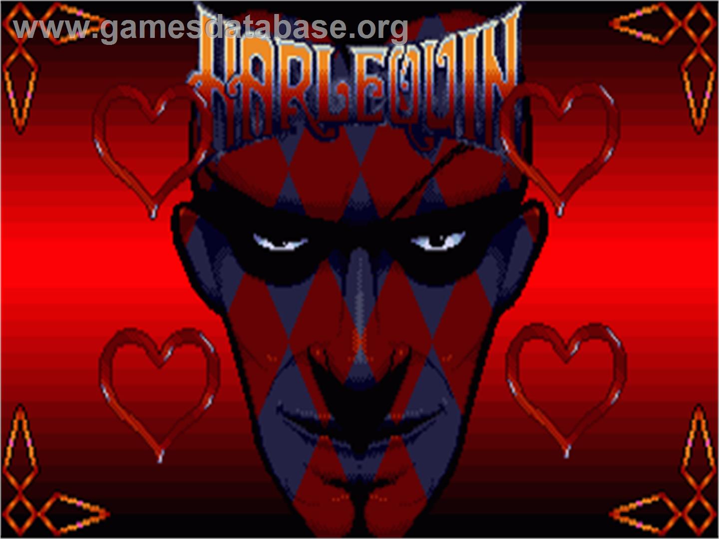 Harlequin - Commodore Amiga - Artwork - Title Screen