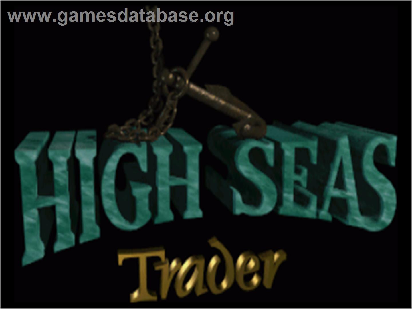 High Seas Trader - Commodore Amiga - Artwork - Title Screen