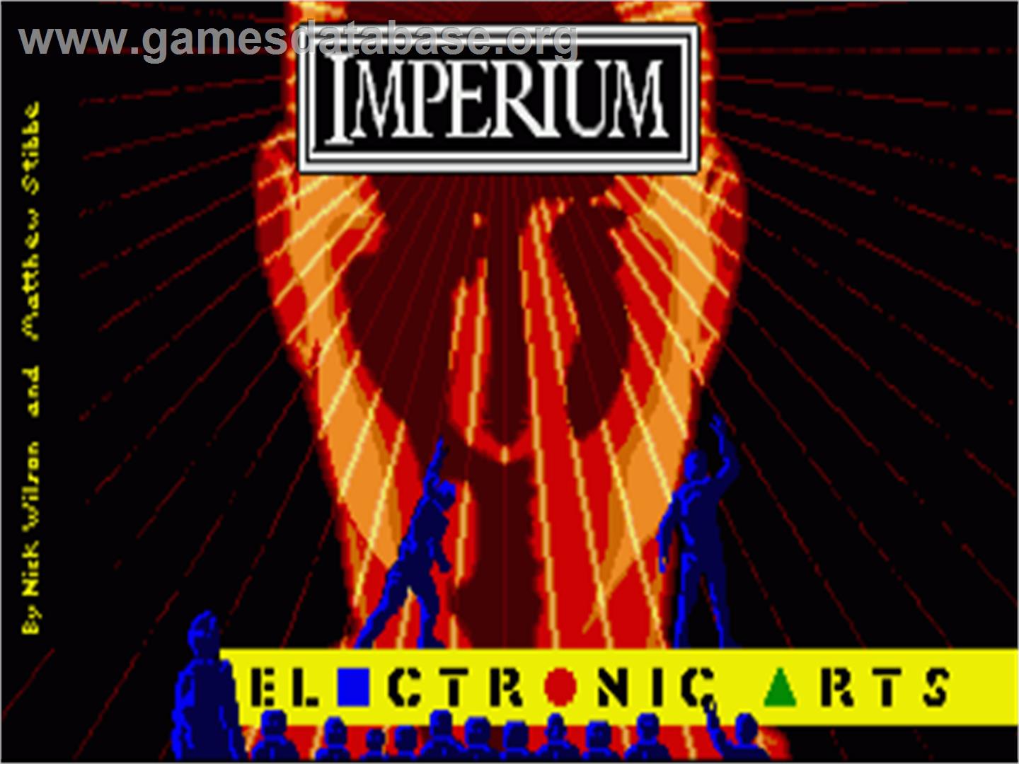 Imperium - Commodore Amiga - Artwork - Title Screen