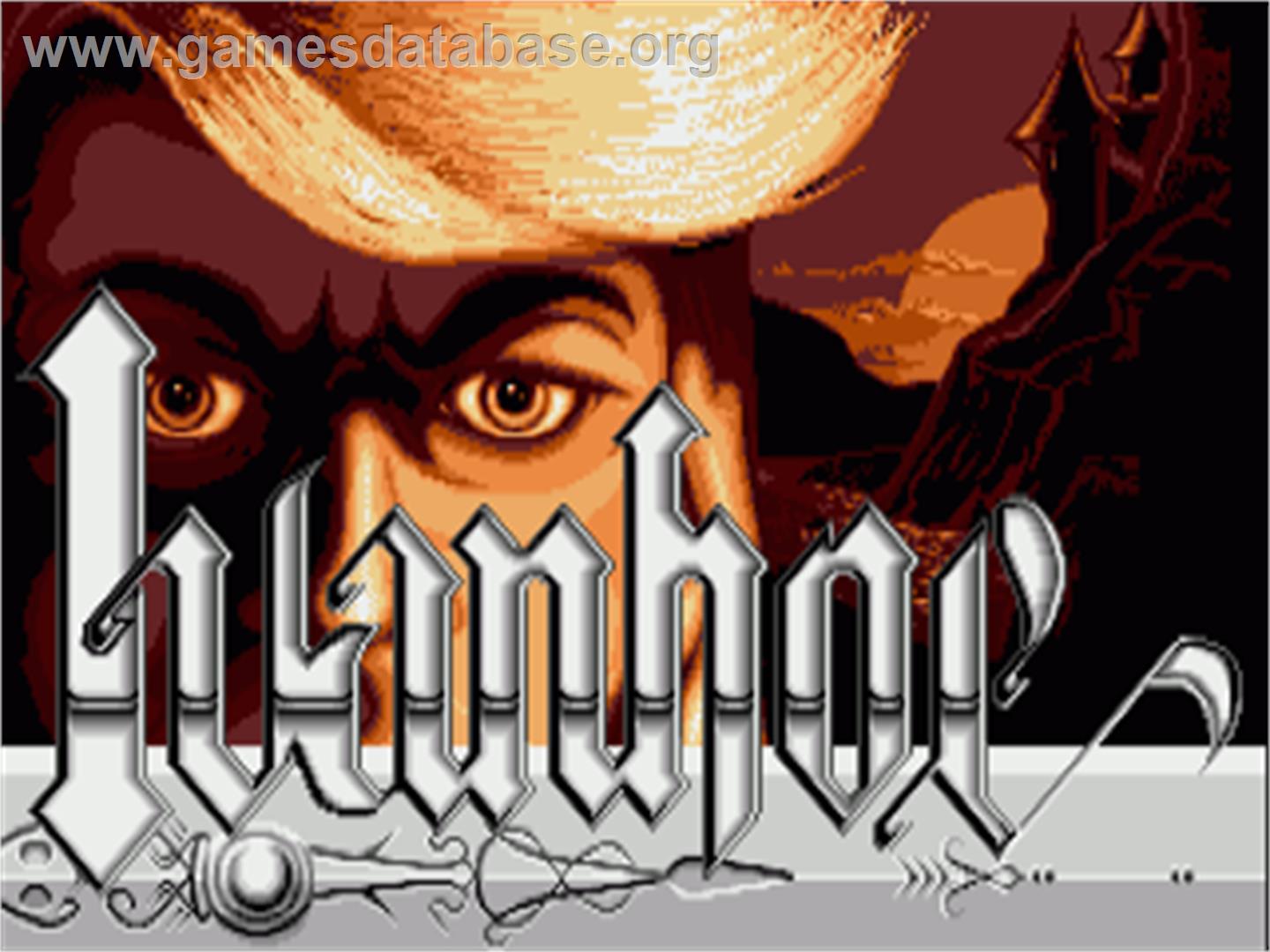 Ivanhoe - Commodore Amiga - Artwork - Title Screen