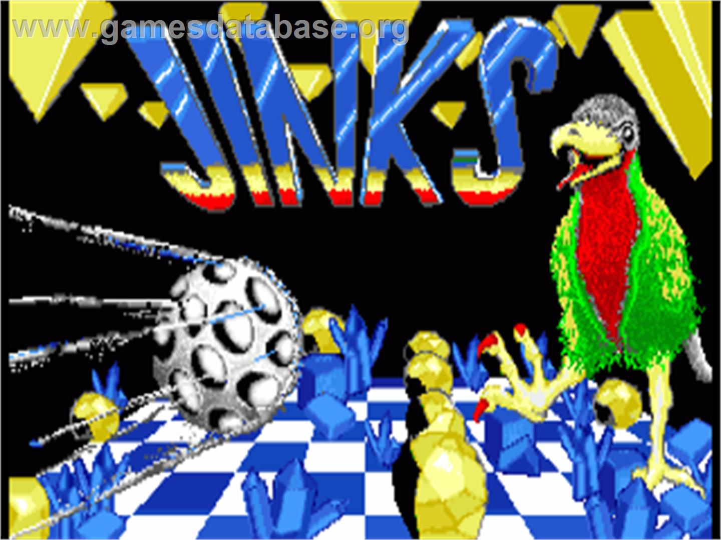 Jinks - Commodore Amiga - Artwork - Title Screen
