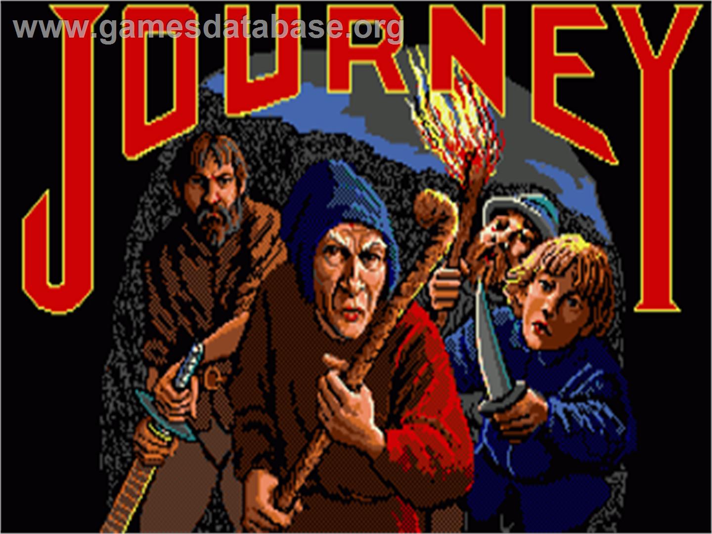 Journey: The Quest Begins - Commodore Amiga - Artwork - Title Screen