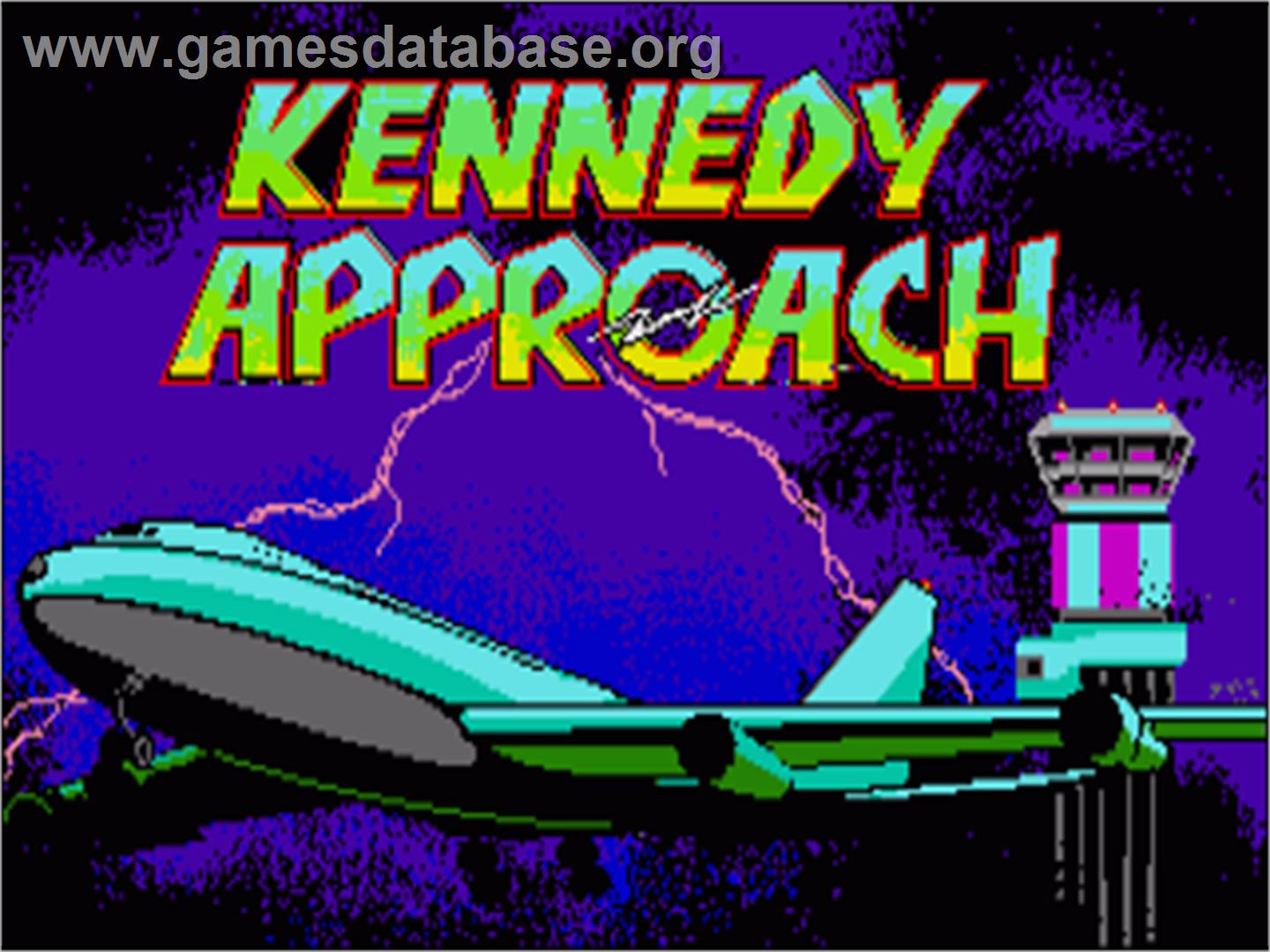 Kennedy Approach - Commodore Amiga - Artwork - Title Screen