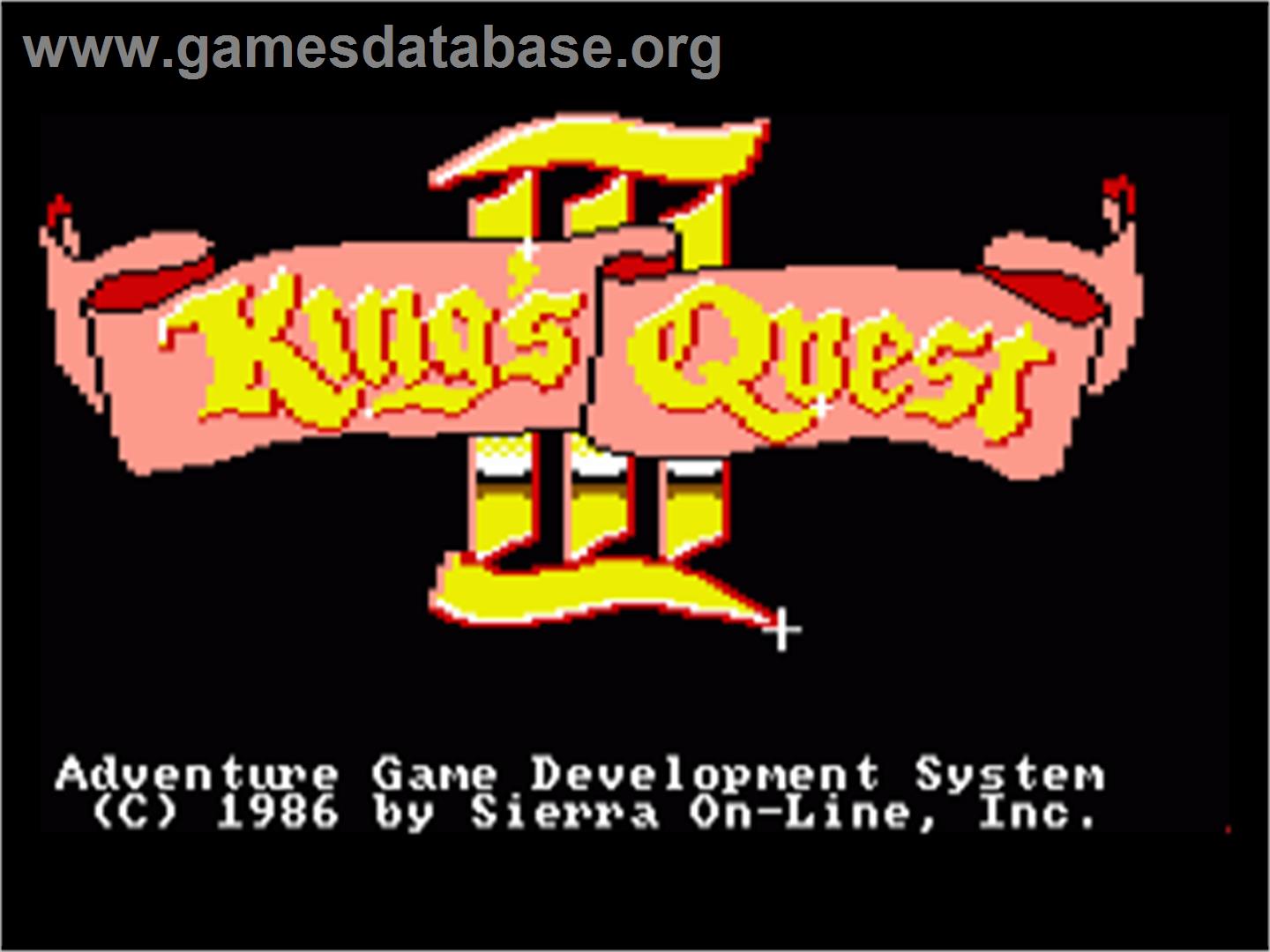 King's Quest III: To Heir is Human - Commodore Amiga - Artwork - Title Screen