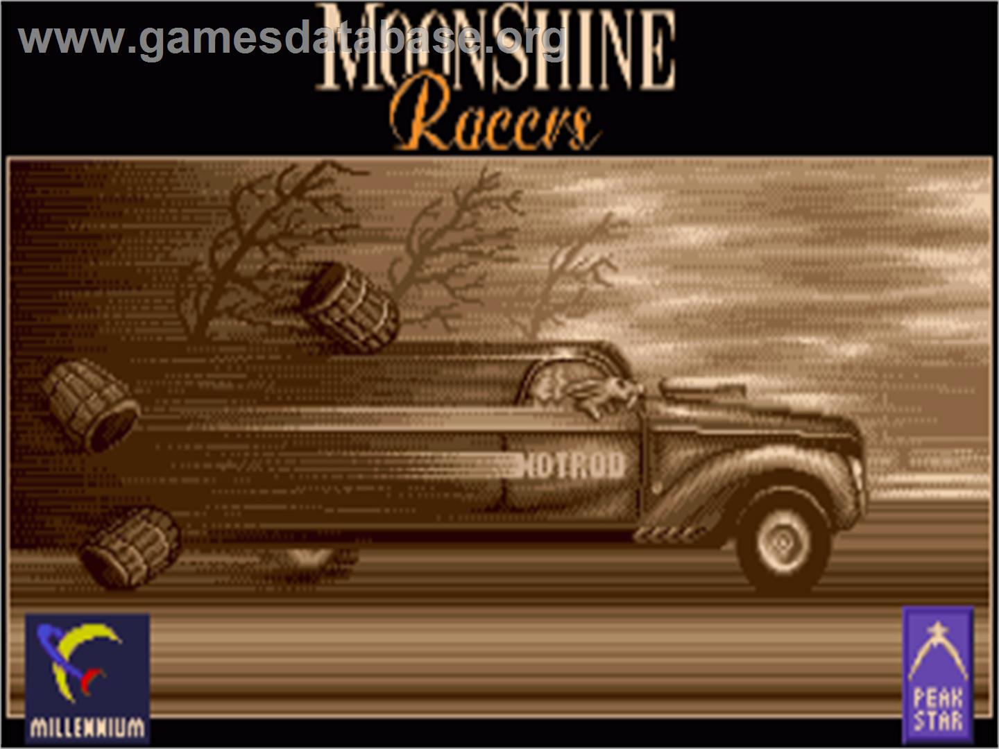 Moonshine Racers - Commodore Amiga - Artwork - Title Screen