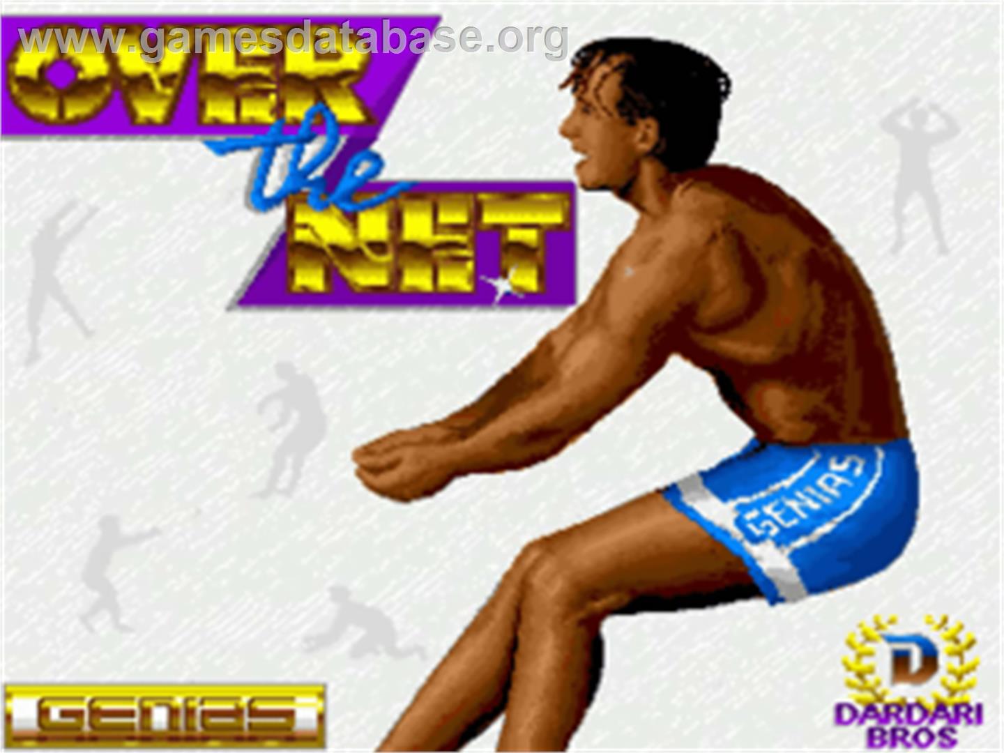 Over the Net - Commodore Amiga - Artwork - Title Screen