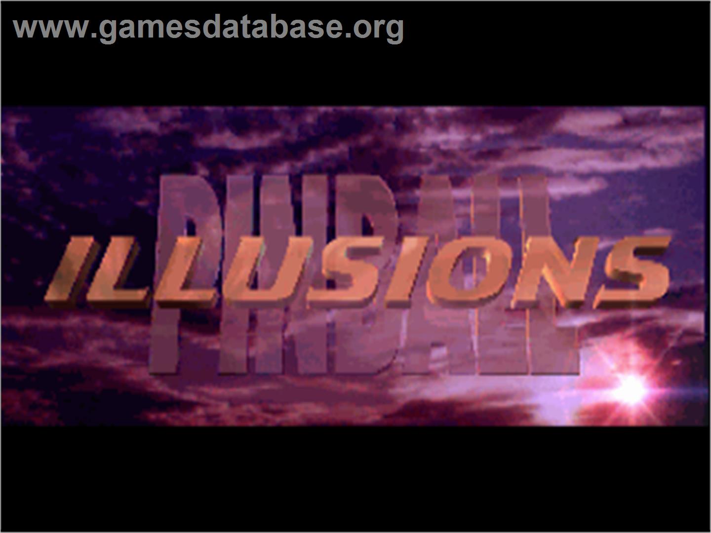 Pinball Illusions - Commodore Amiga - Artwork - Title Screen
