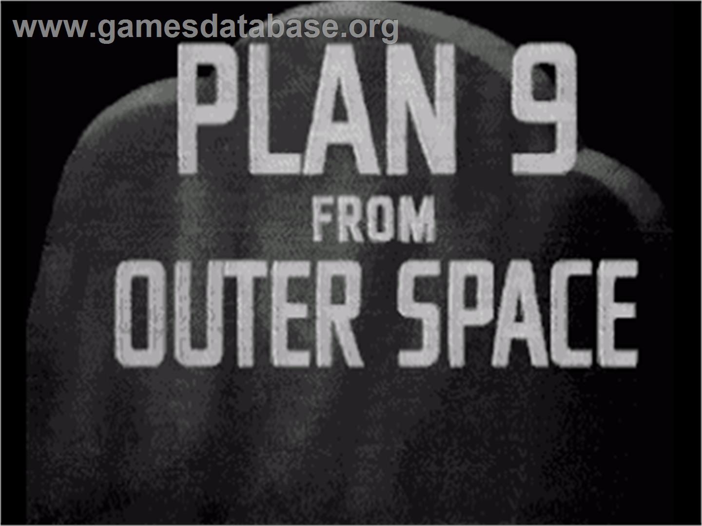 Plan 9 From Outer Space - Commodore Amiga - Artwork - Title Screen