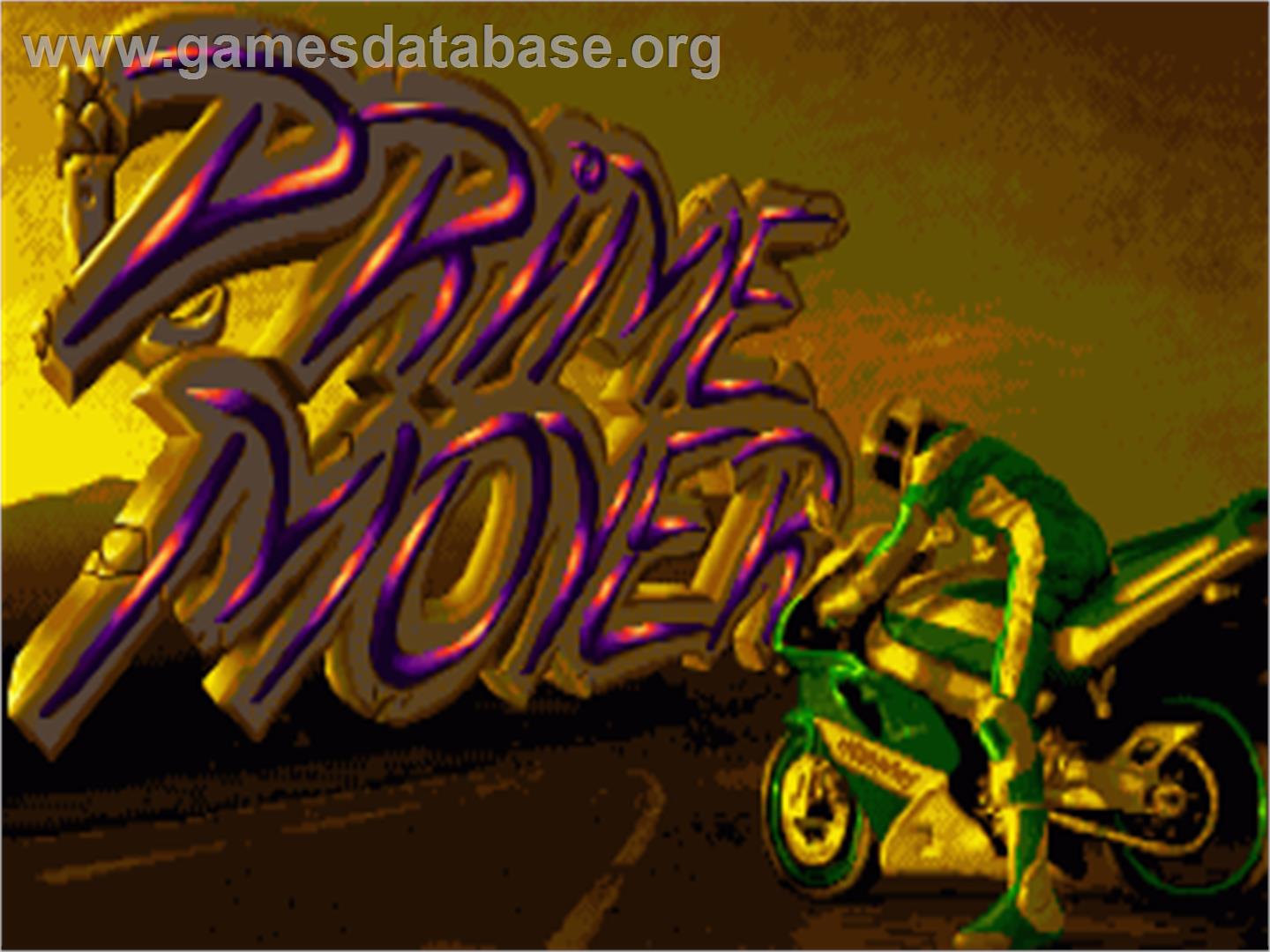 Prime Mover - Commodore Amiga - Artwork - Title Screen