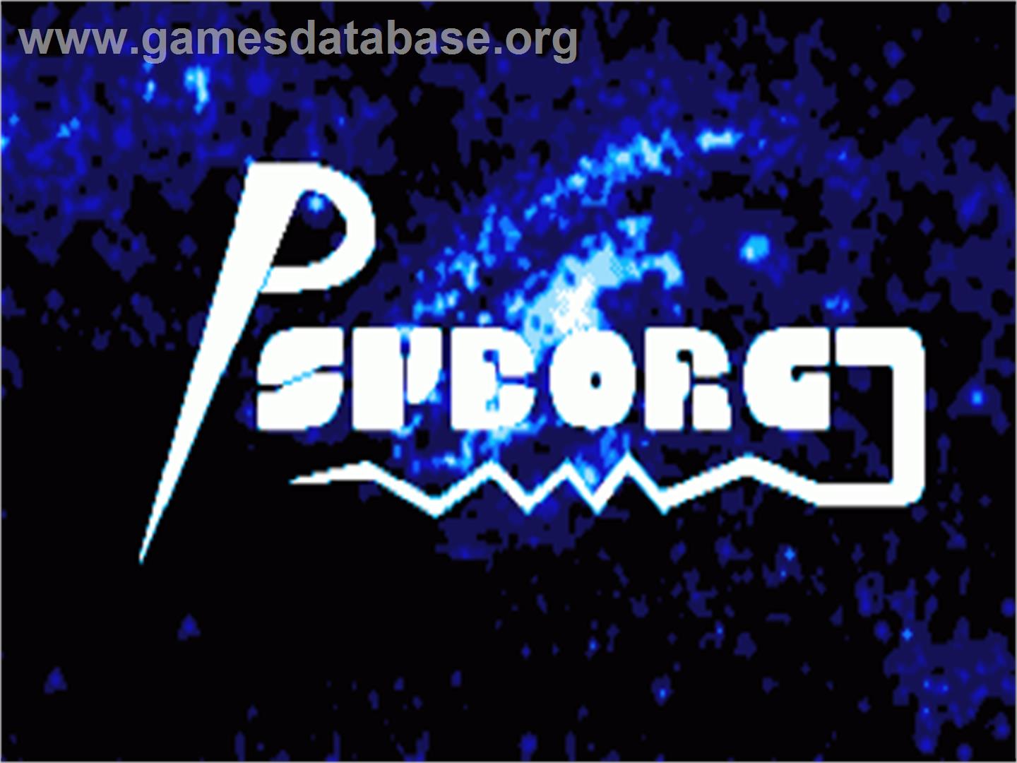 Psyborg - Commodore Amiga - Artwork - Title Screen