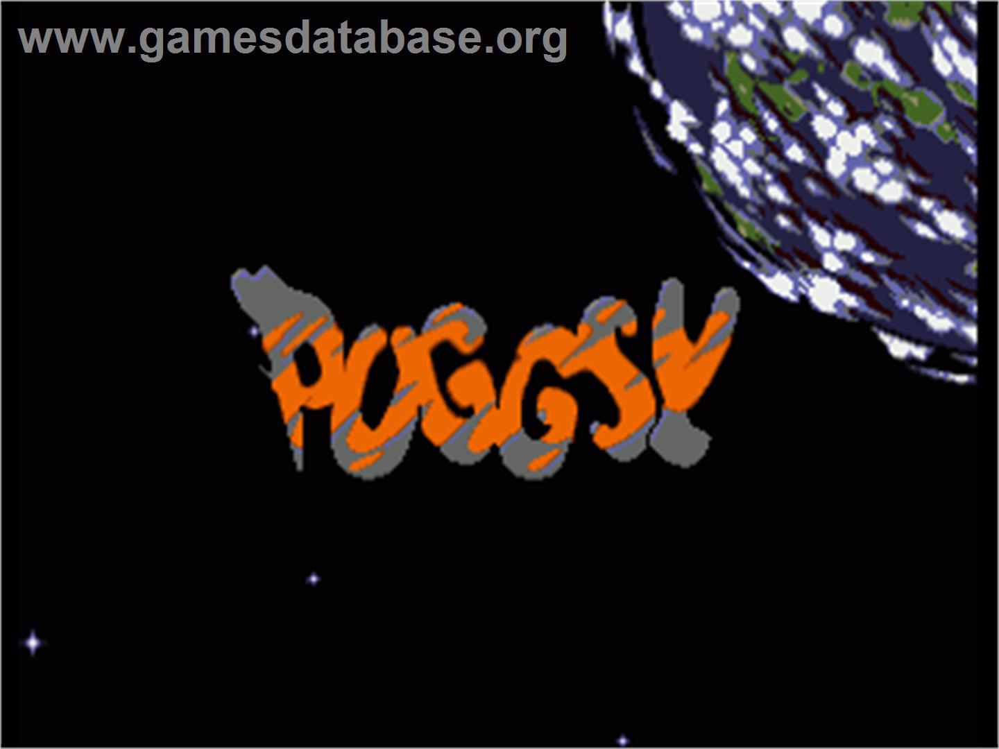 Puggsy - Commodore Amiga - Artwork - Title Screen