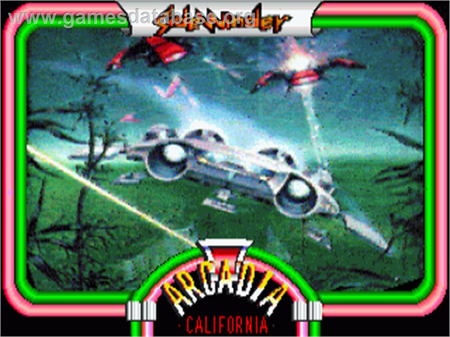 Sidewinder - Commodore Amiga - Artwork - Title Screen