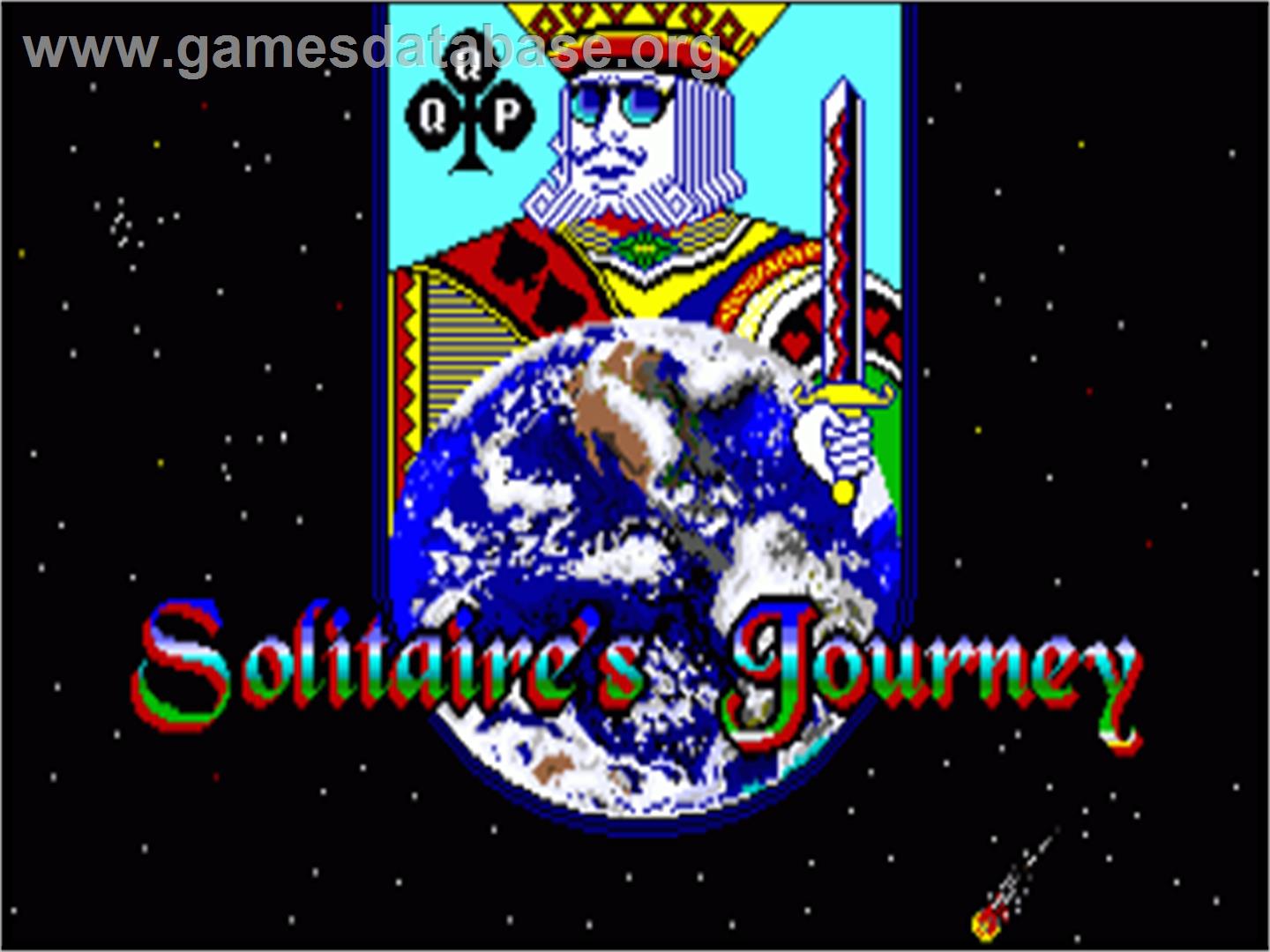 Solitaire's Journey - Commodore Amiga - Artwork - Title Screen