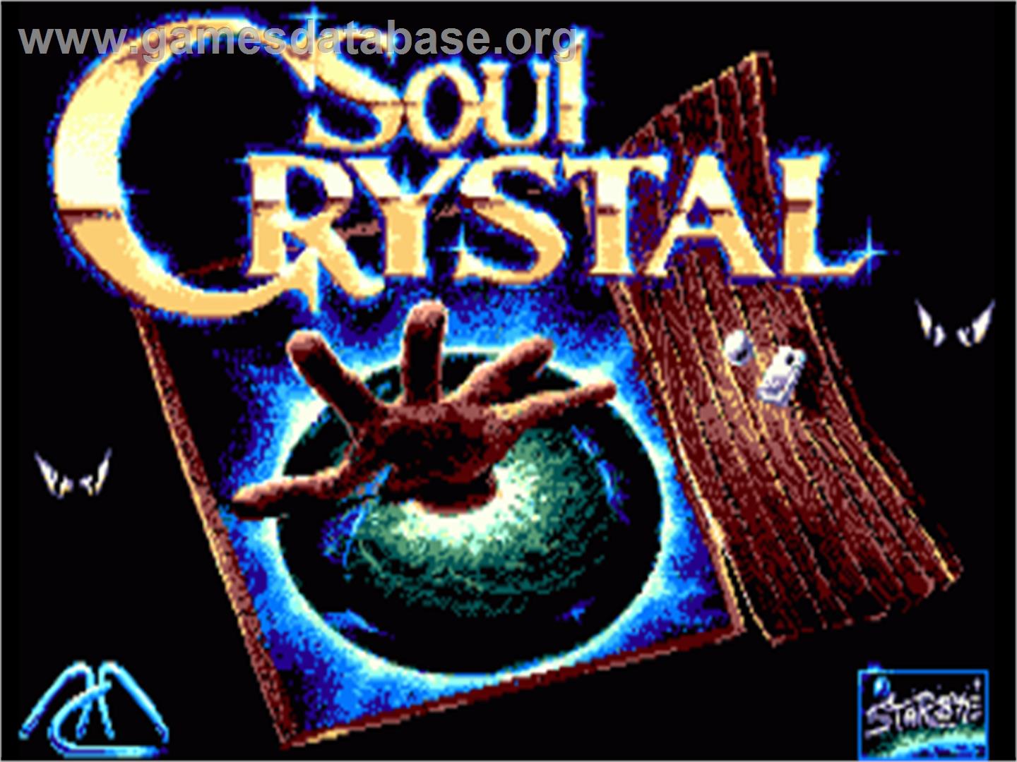 Soul Crystal - Commodore Amiga - Artwork - Title Screen