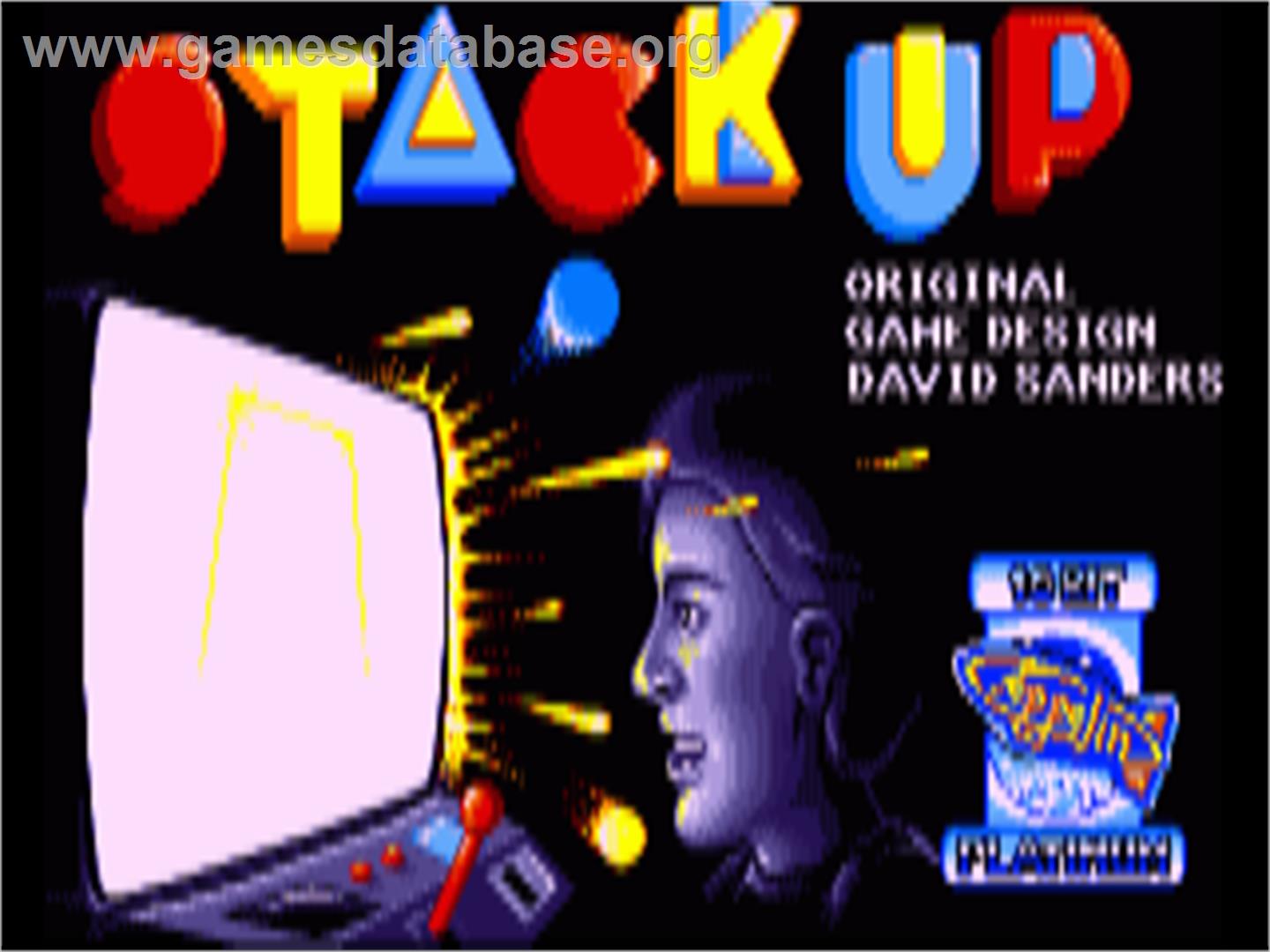 Stack Up - Commodore Amiga - Artwork - Title Screen
