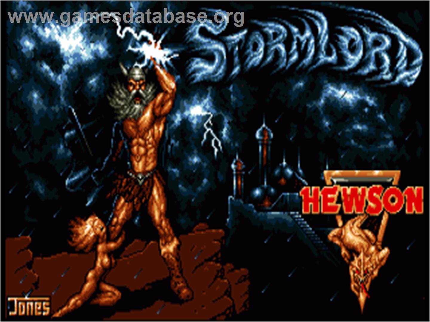 Stormlord - Commodore Amiga - Artwork - Title Screen