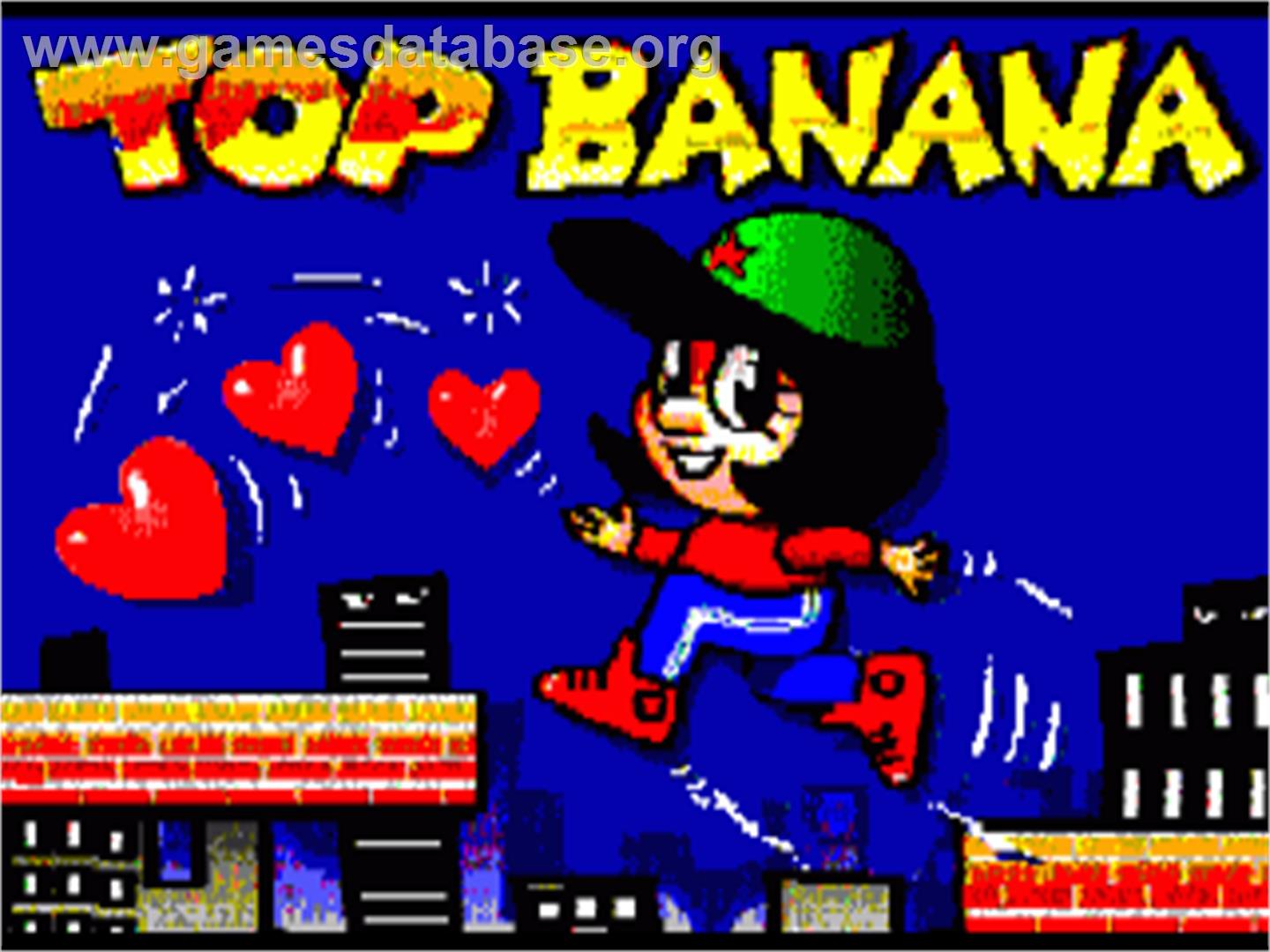 Top Banana - Commodore Amiga - Artwork - Title Screen