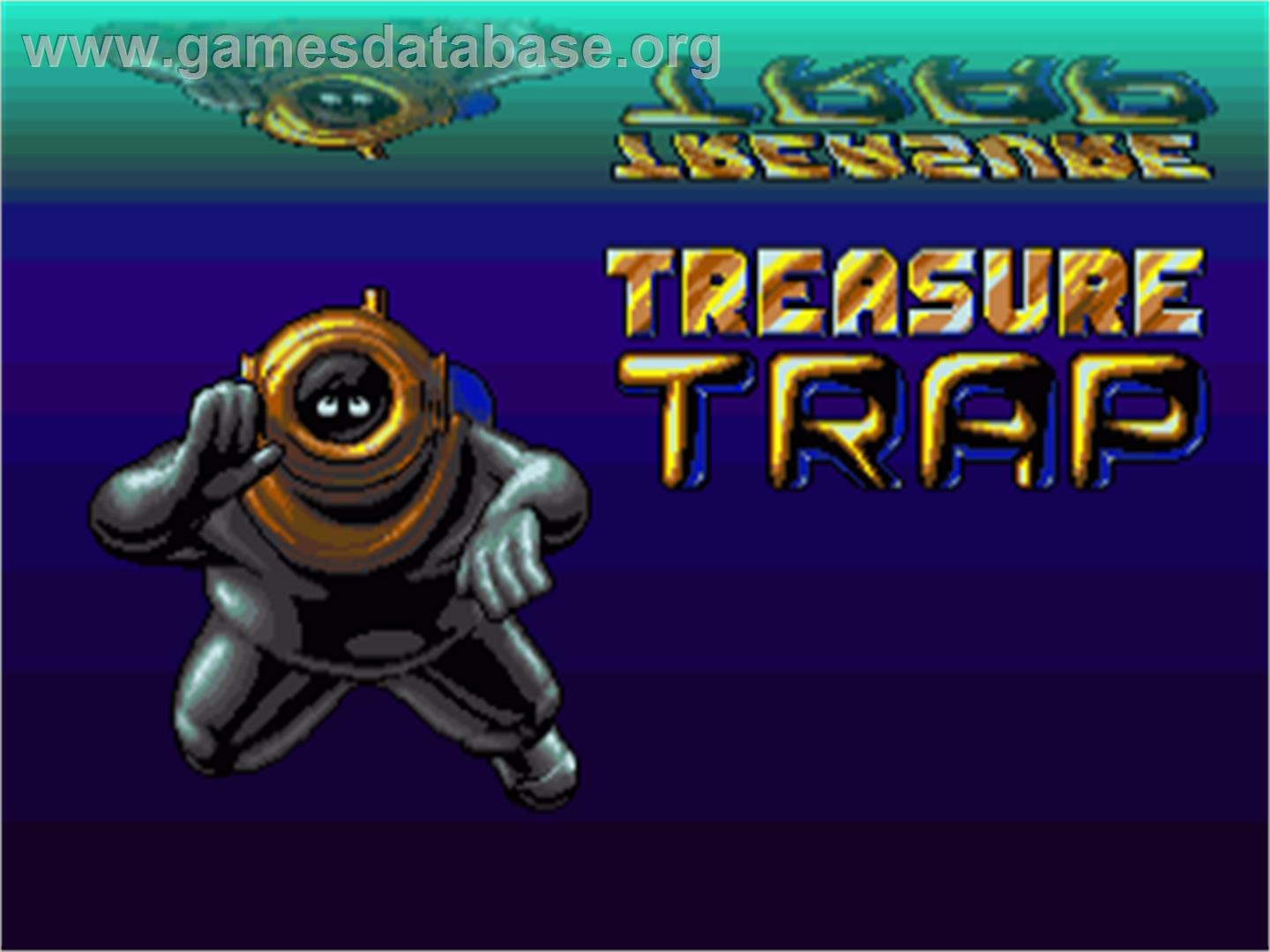 Treasure Trap - Commodore Amiga - Artwork - Title Screen
