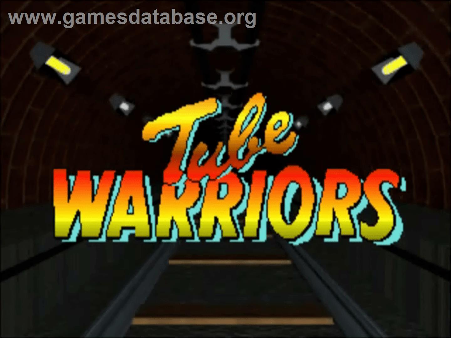Tube Warriors - Commodore Amiga - Artwork - Title Screen