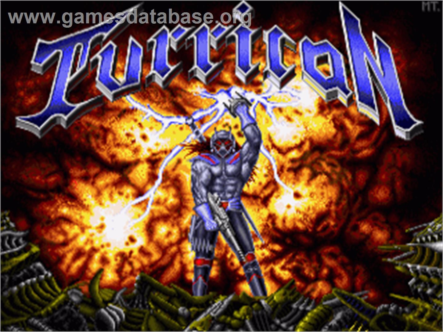 Turrican - Commodore Amiga - Artwork - Title Screen