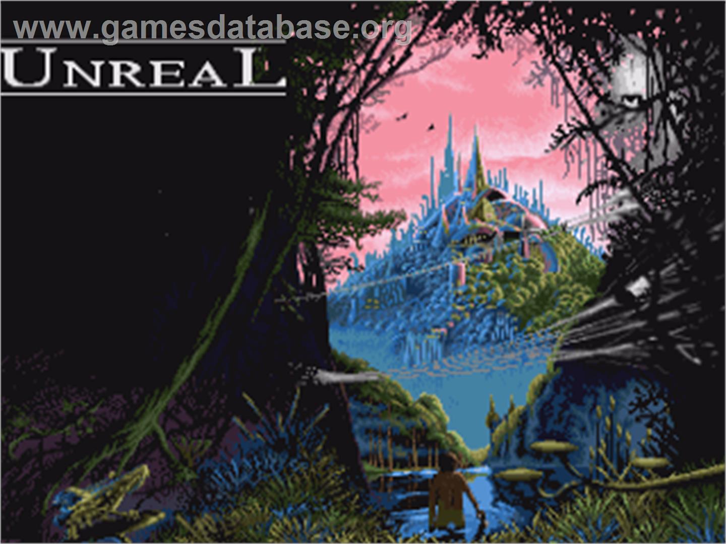 Unreal - Commodore Amiga - Artwork - Title Screen