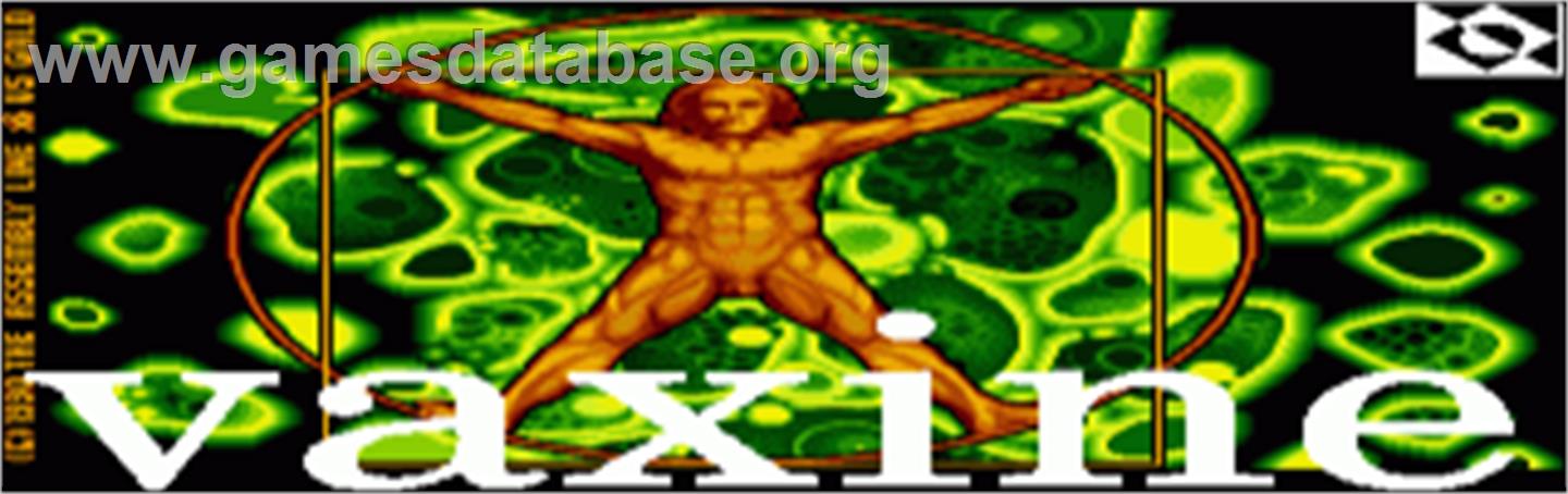 Vaxine - Commodore Amiga - Artwork - Title Screen
