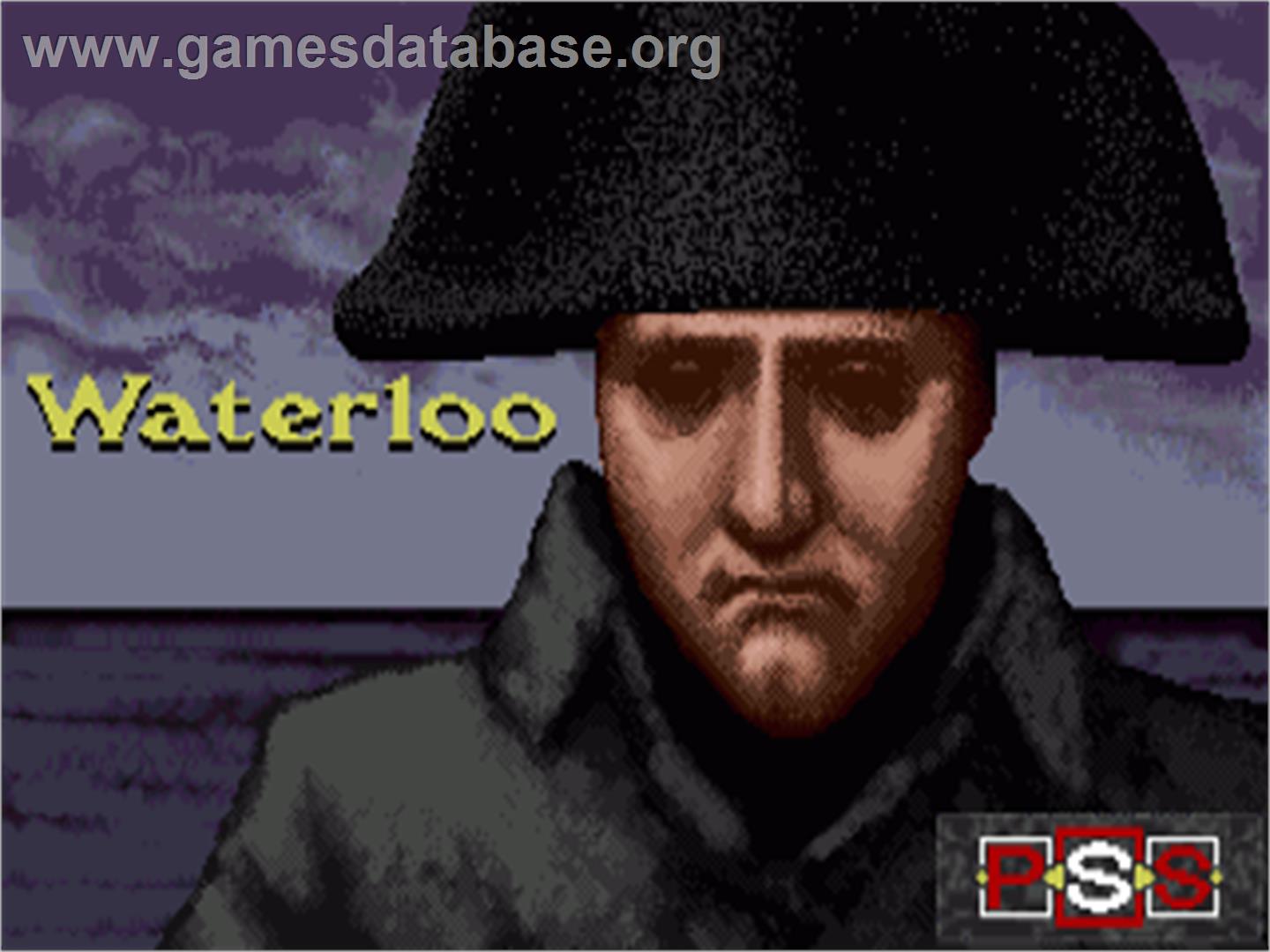 Waterloo - Commodore Amiga - Artwork - Title Screen
