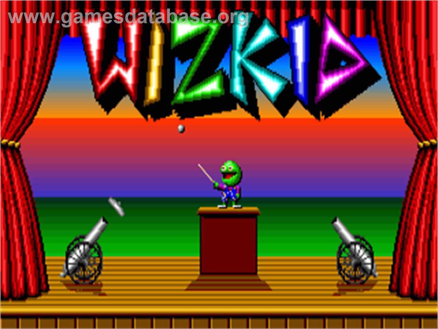 Wizkid: The Story of Wizball 2 - Commodore Amiga - Artwork - Title Screen
