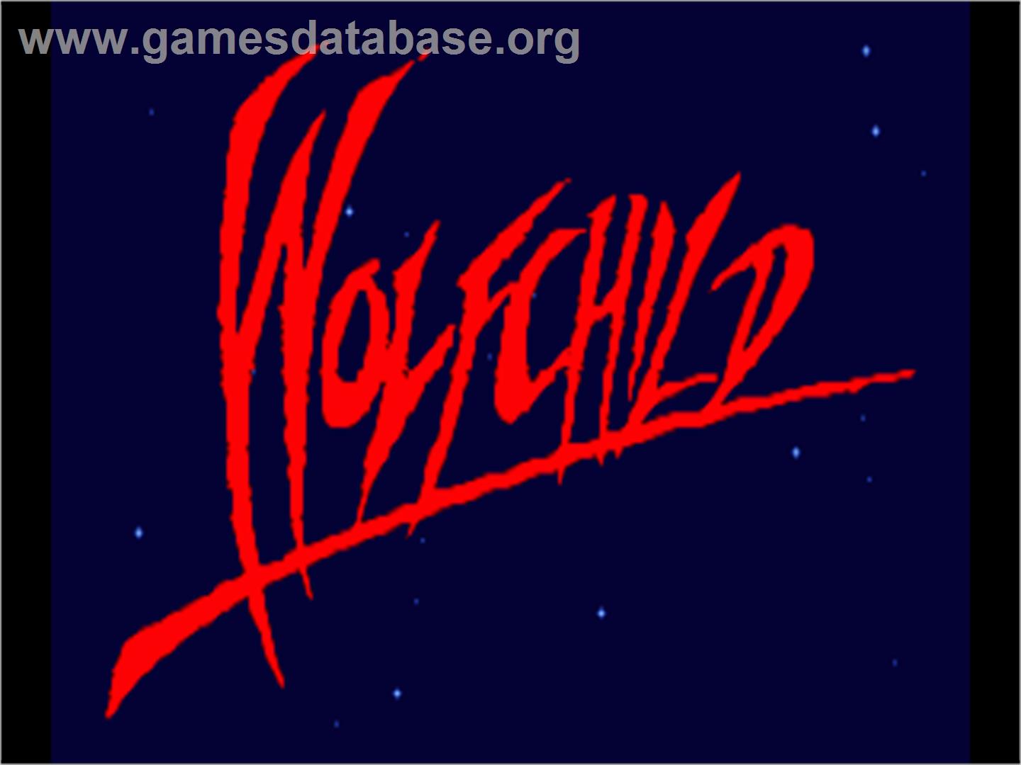 Wolfchild - Commodore Amiga - Artwork - Title Screen