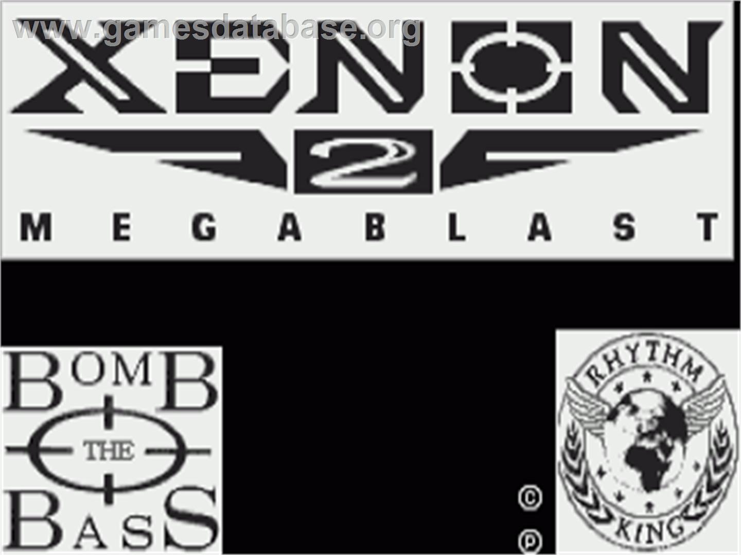 Xenon 2: Megablast - Commodore Amiga - Artwork - Title Screen
