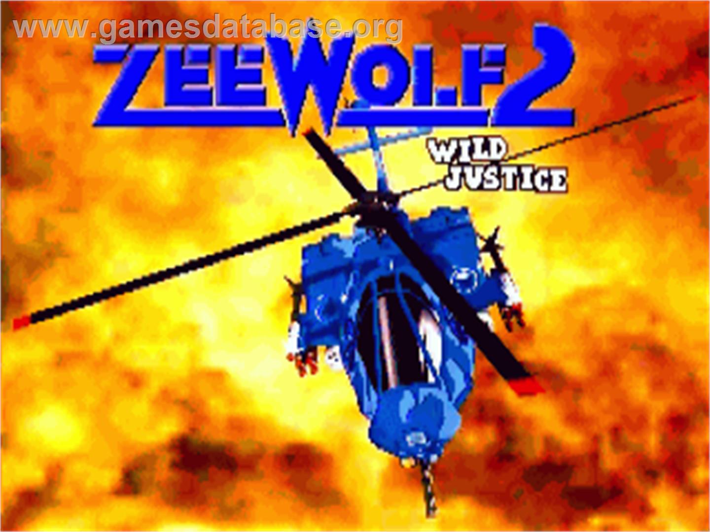 Zeewolf 2: Wild Justice - Commodore Amiga - Artwork - Title Screen