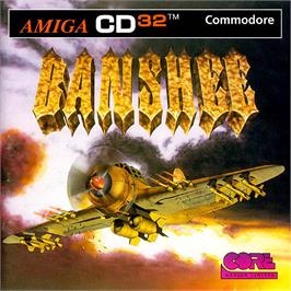 Box cover for Banshee on the Commodore Amiga CD32.