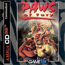 Box cover for Brutal: Paws of Fury on the Commodore Amiga CD32.