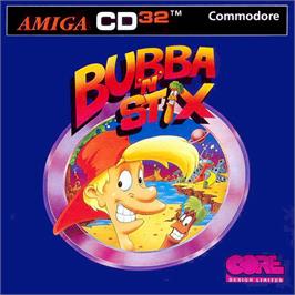 Box cover for Bubba 'n' Stix on the Commodore Amiga CD32.