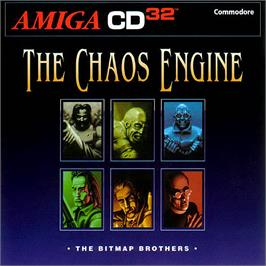 Box cover for Chaos Engine on the Commodore Amiga CD32.