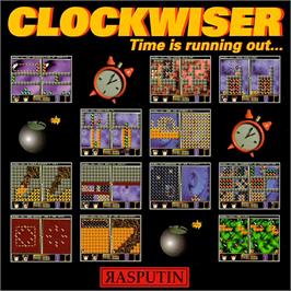 Box cover for Clockwiser: Time is Running Out... on the Commodore Amiga CD32.