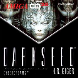 Box cover for Dark Seed on the Commodore Amiga CD32.