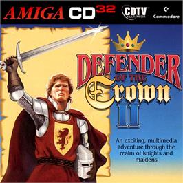Box cover for Defender of the Crown 2 on the Commodore Amiga CD32.