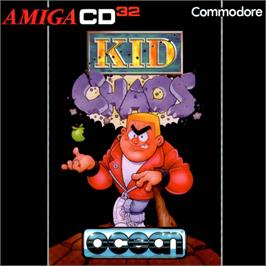 Box cover for Kid Chaos on the Commodore Amiga CD32.