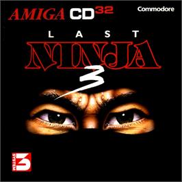 Box cover for Last Ninja 3 on the Commodore Amiga CD32.