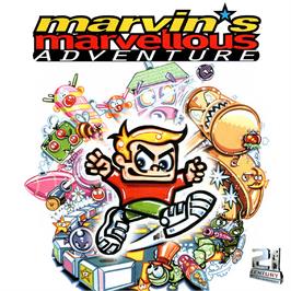 Box cover for Marvin's Marvellous Adventure on the Commodore Amiga CD32.