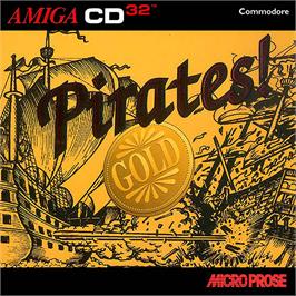 Box cover for Pirates! Gold on the Commodore Amiga CD32.