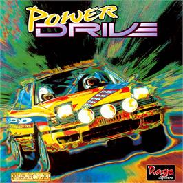 Box cover for Power Drive on the Commodore Amiga CD32.
