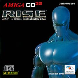 Box cover for Rise of the Robots on the Commodore Amiga CD32.