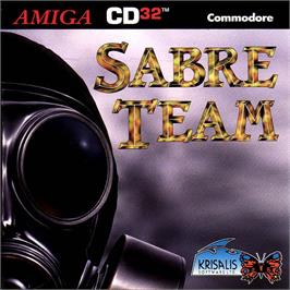 Box cover for Sabre Team on the Commodore Amiga CD32.
