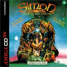 Box cover for Simon the Sorcerer on the Commodore Amiga CD32.