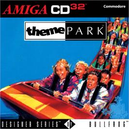 Box cover for Theme Park on the Commodore Amiga CD32.