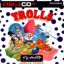 Box cover for Trolls on the Commodore Amiga CD32.