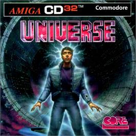 Box cover for Universe on the Commodore Amiga CD32.